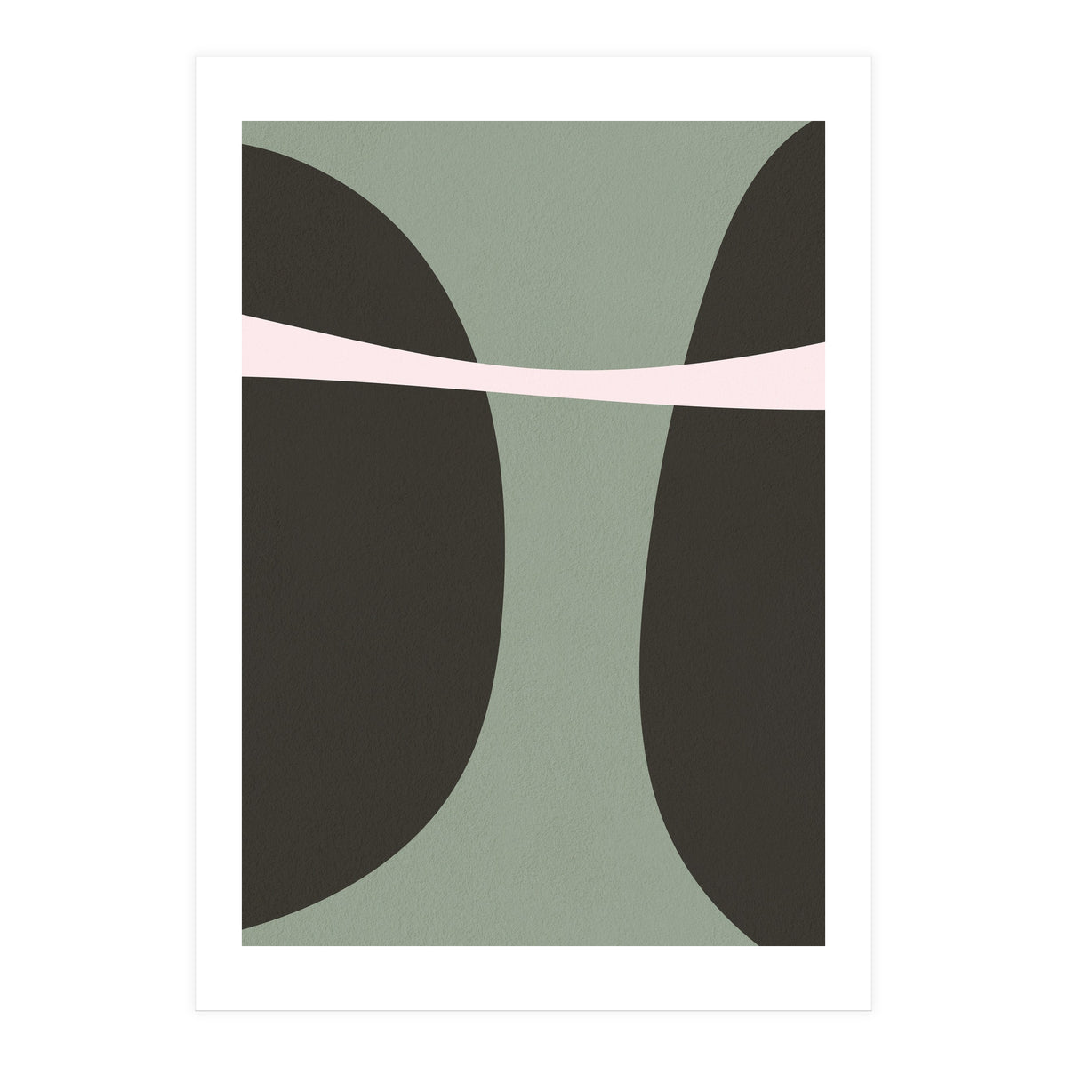 Minimal Modern Abstract Shapes (Print Only)