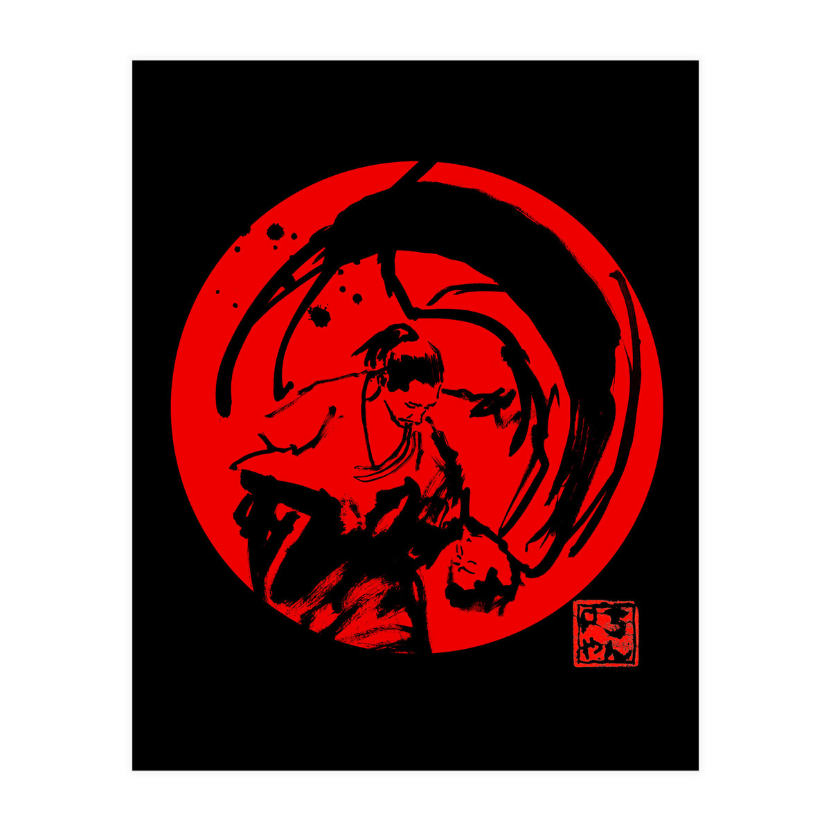 Aikdo in red (Print Only)