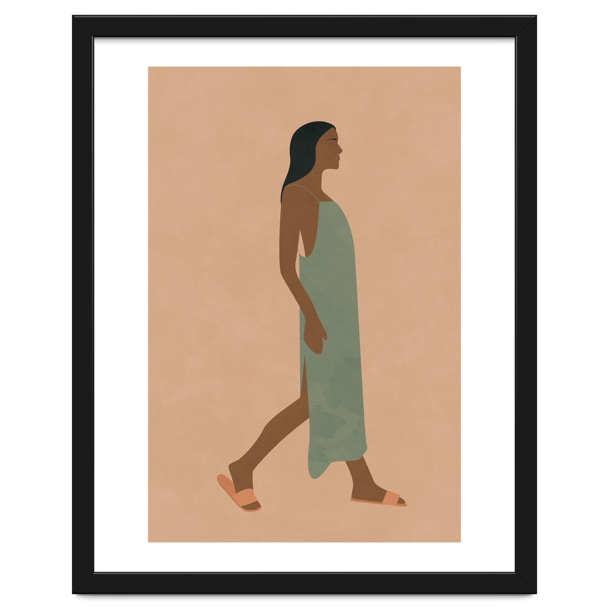 Minimalist Boho Woman