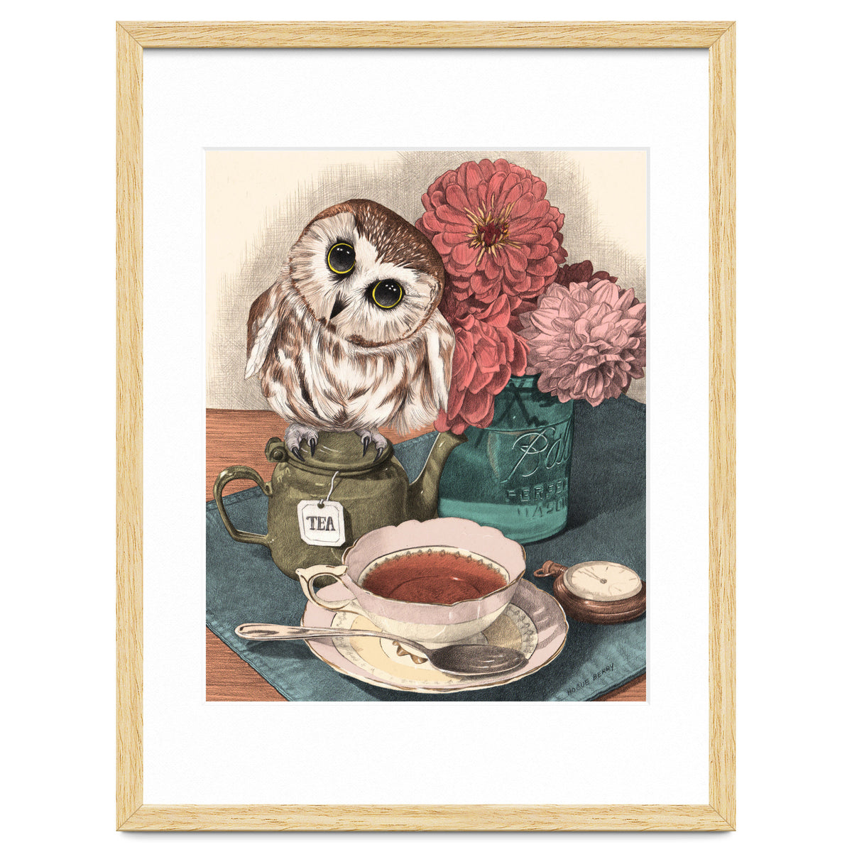 Sweet Little Tea Owl