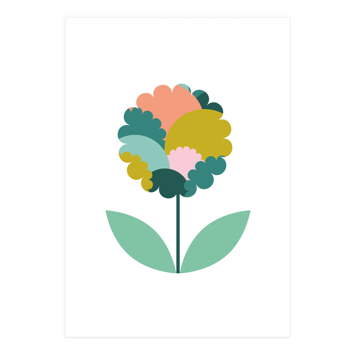 Big flower (Print Only)