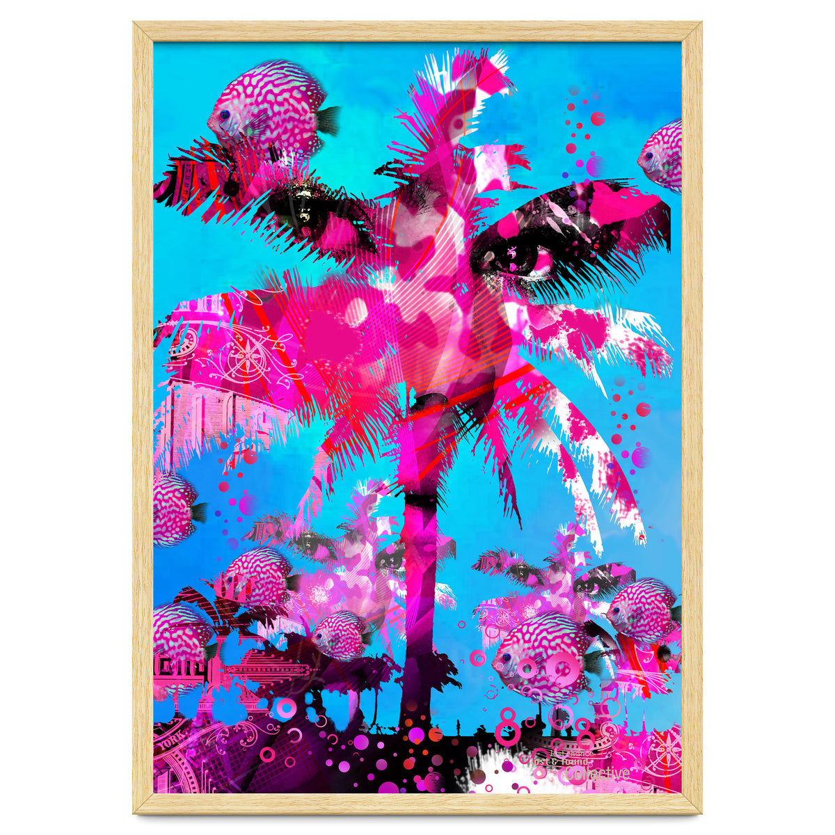 Pink Palm