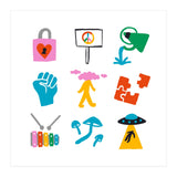 Aquarius Emoji (Print Only) thumbnail