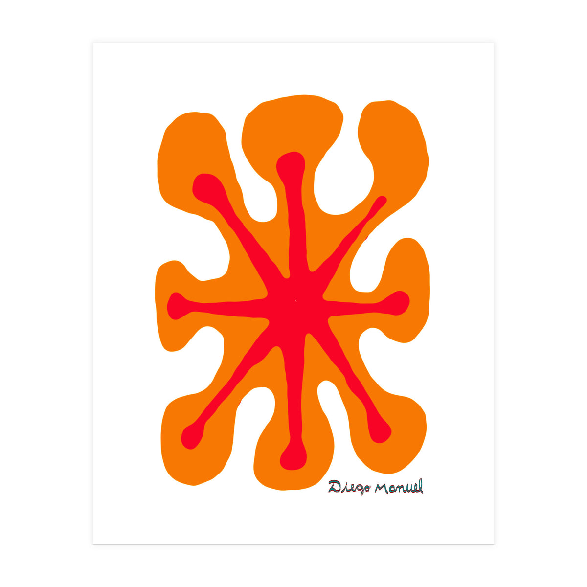 Fuego 92 Copia (Print Only)