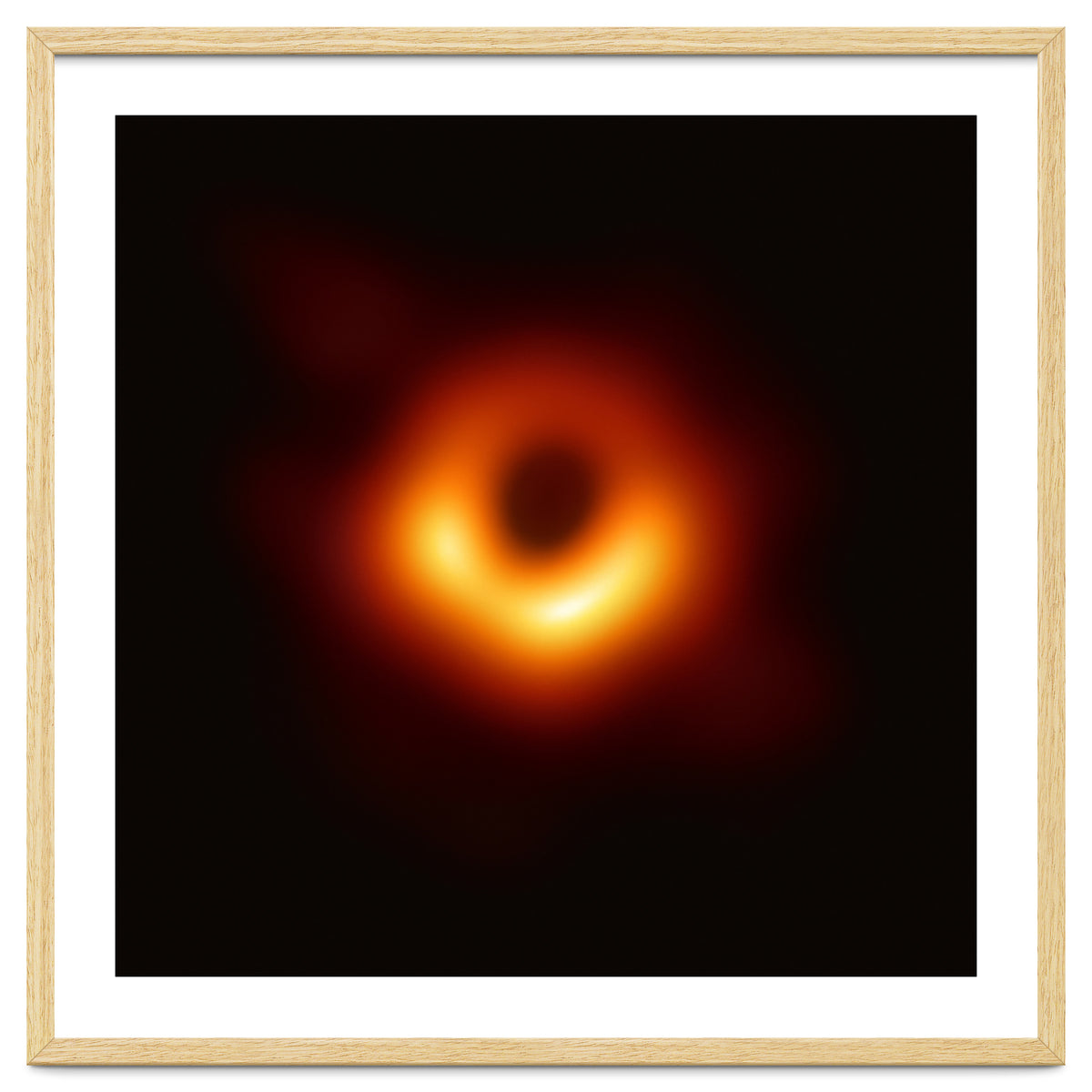 First Image of a Blackhole (Square Version)