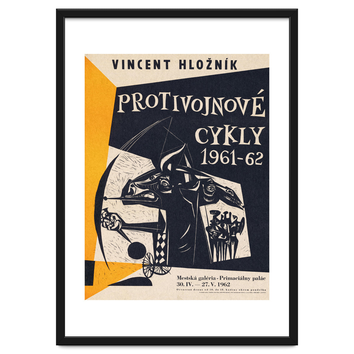 Vincent Hložník Anti War Exhibition