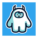 Kawaii Cute Abominable Snowman Yeti (Print Only) thumbnail