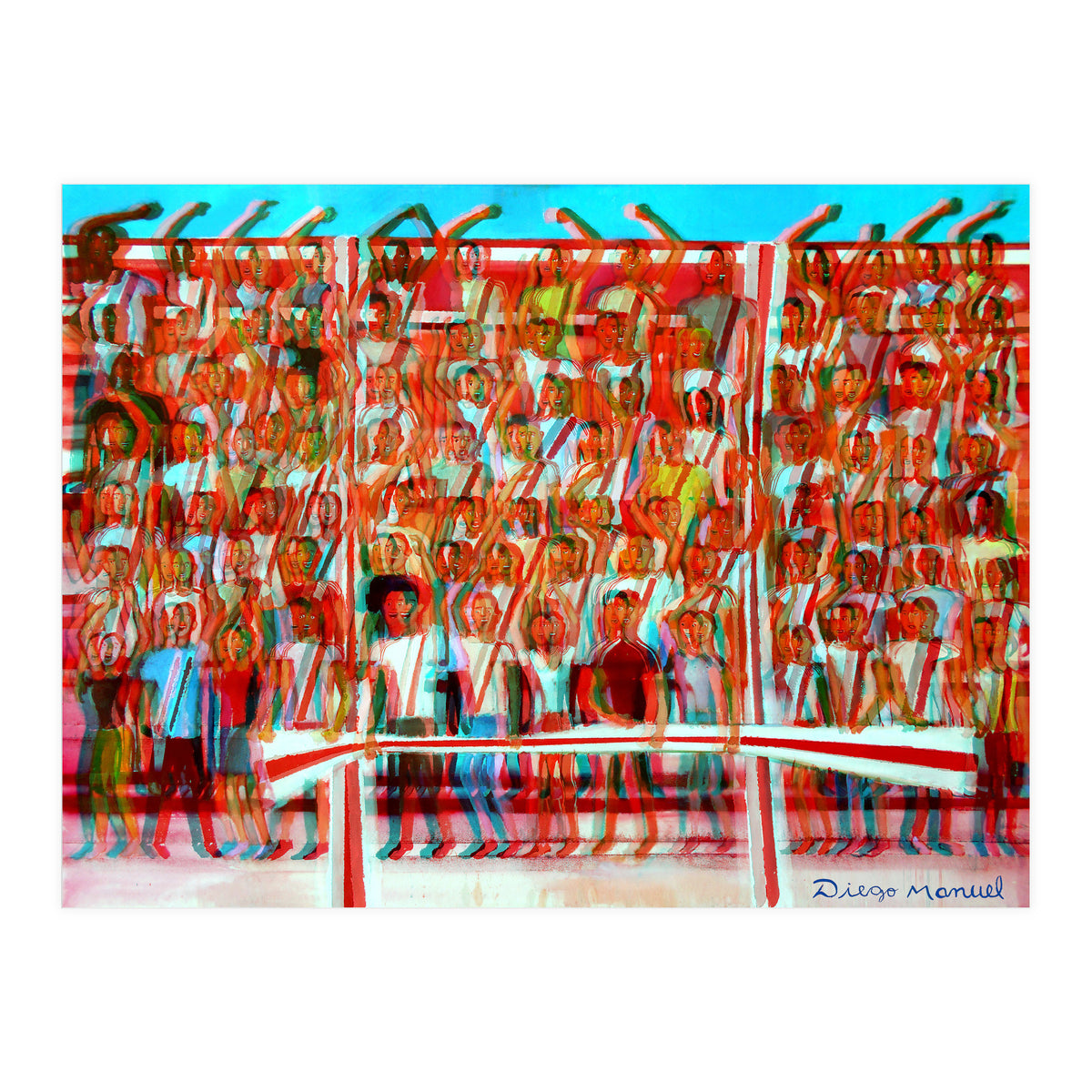 Hinchada De La Banda Roja 3 (Print Only)