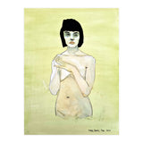 Untitled #75 Nude on a yellow-green ground (Print Only) thumbnail