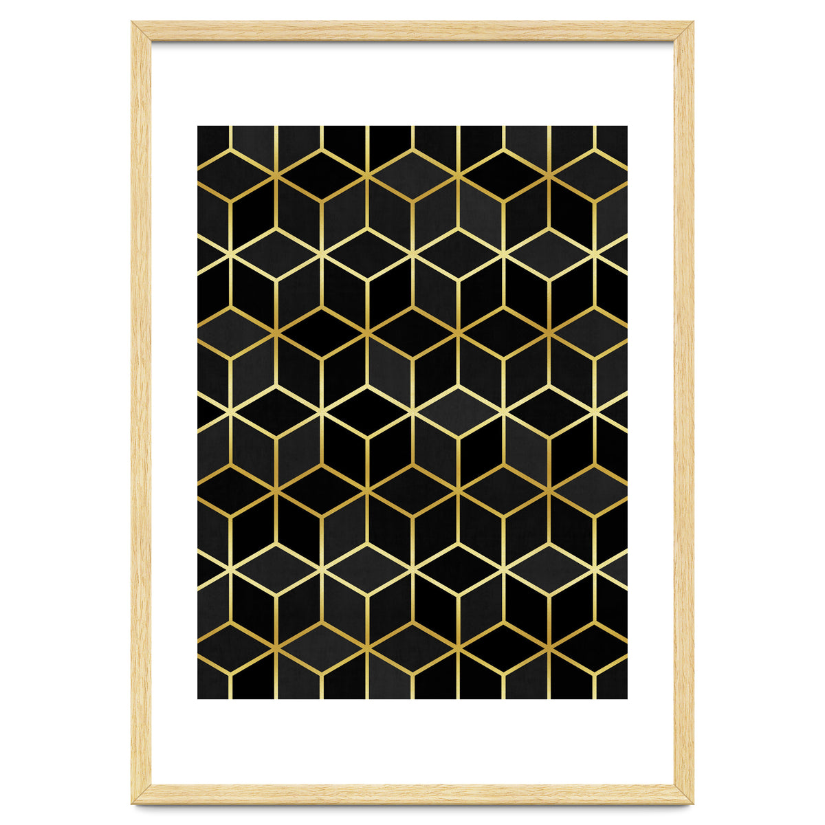 Colorful and golden pattern IV