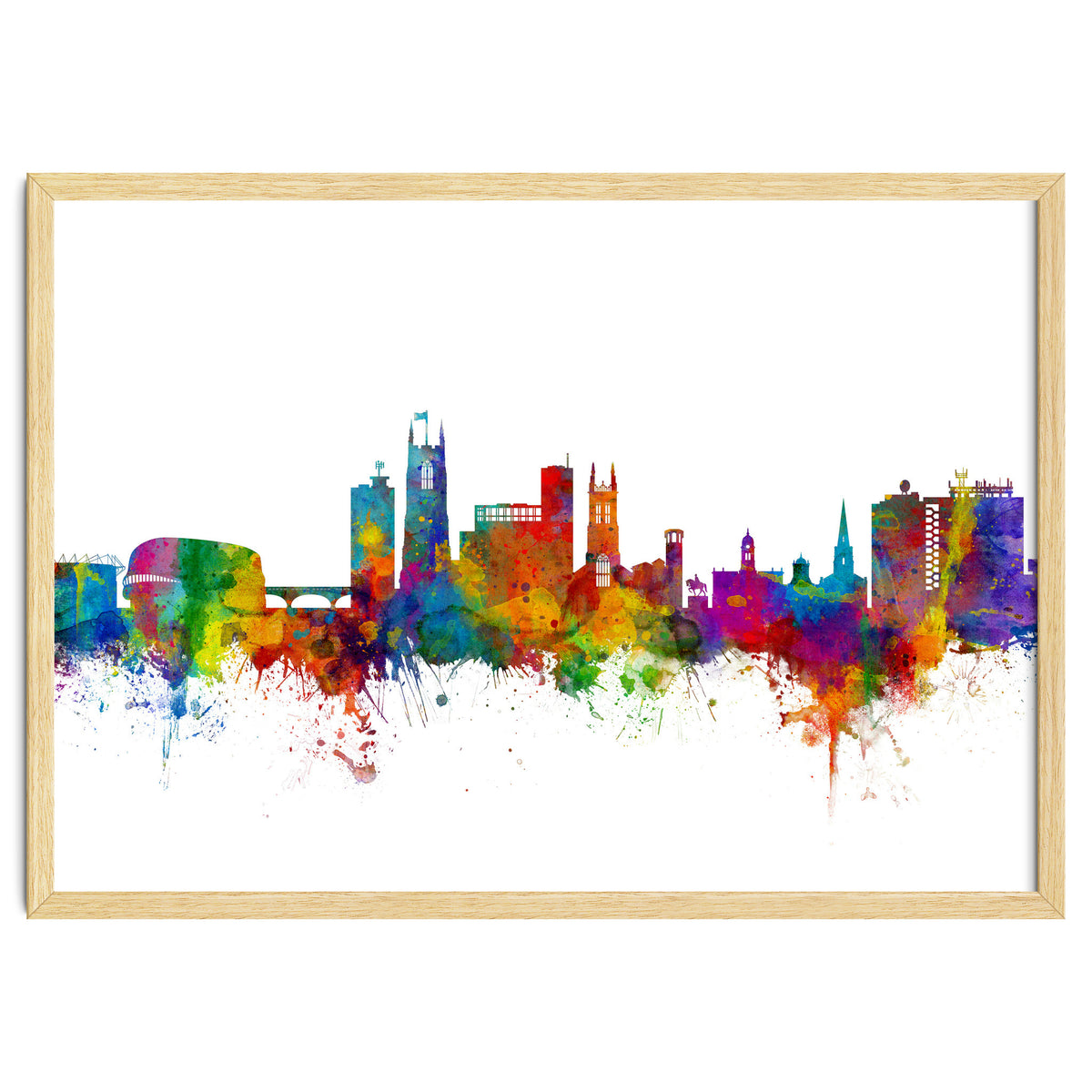 Derby England Skyline