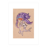 Octopus School Girl (Print Only) thumbnail