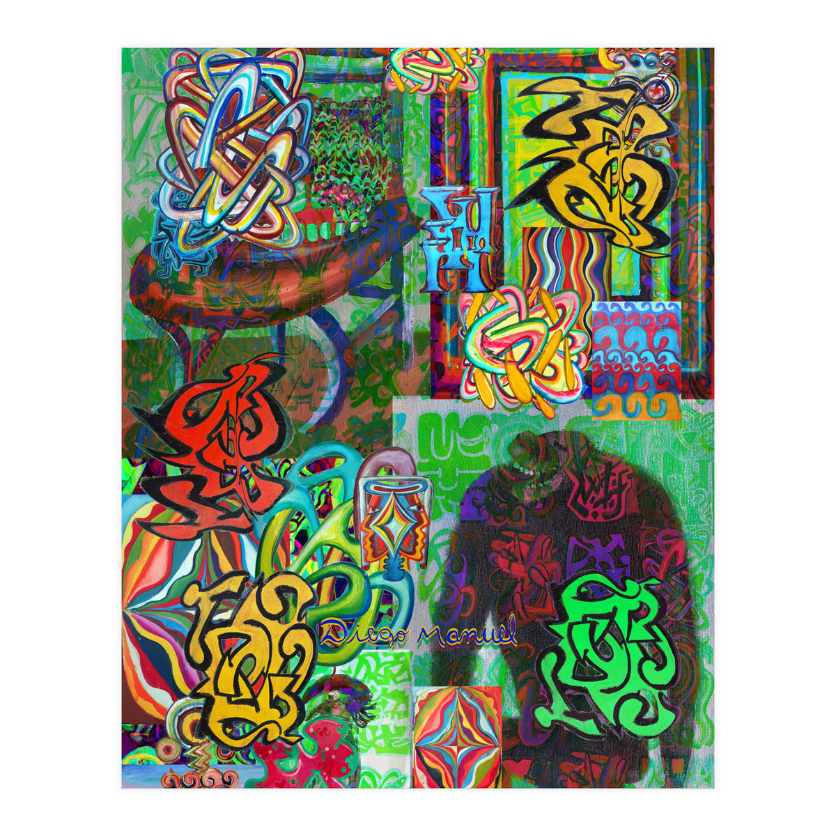 Graffiti Digital 2022 488 (Print Only)