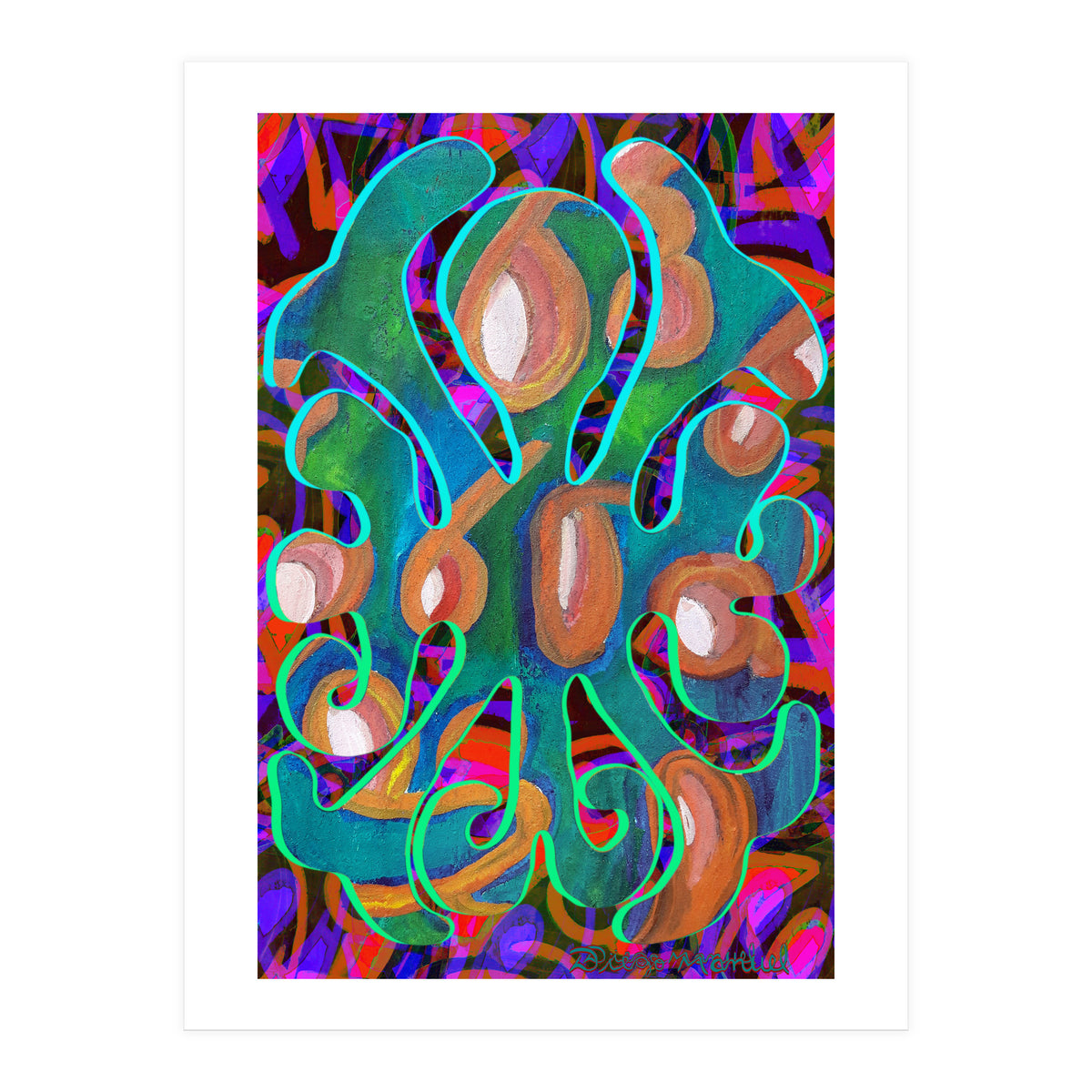 Pop Abstract 2023 Tapiz 54 (Print Only)
