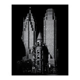 Gooderham Flatiron Building And Toronto Downtown No 2 (Print Only) thumbnail