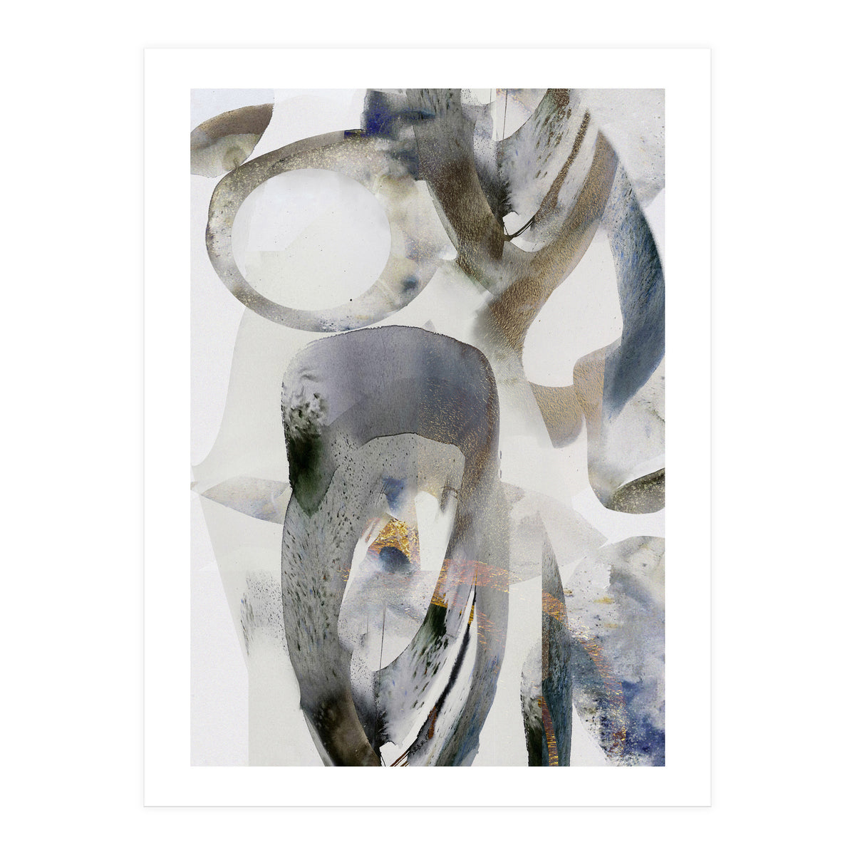 Abstract Aquarell 5 (Print Only)