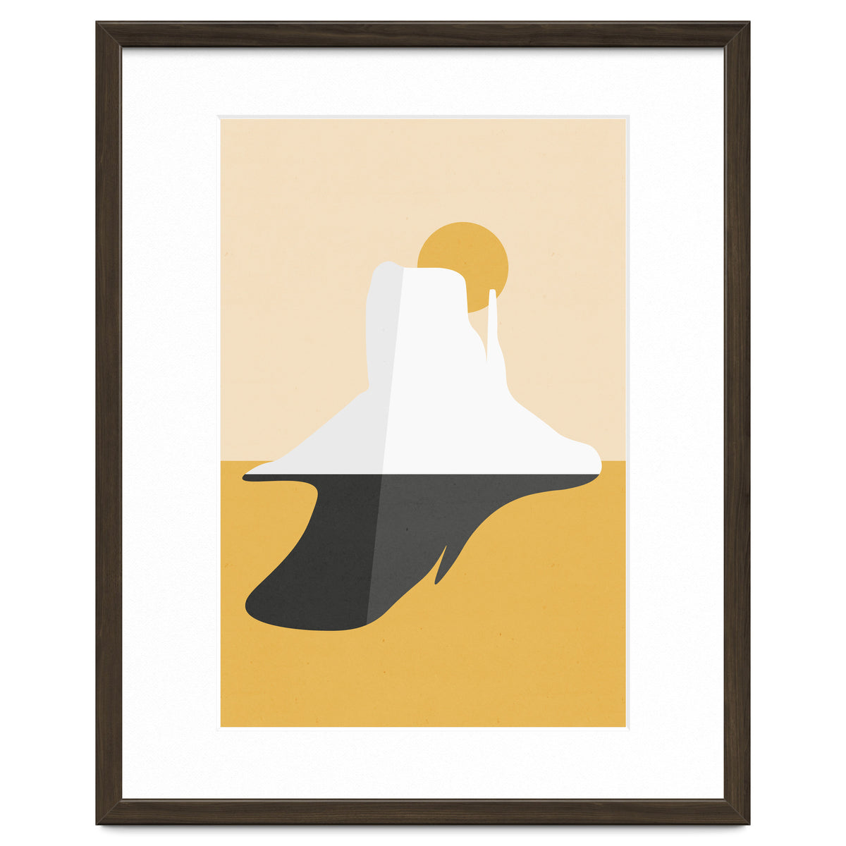 Abstract Mesa - Golden Desert