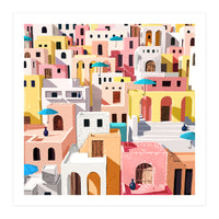 Pastel Cityscape (Print Only)