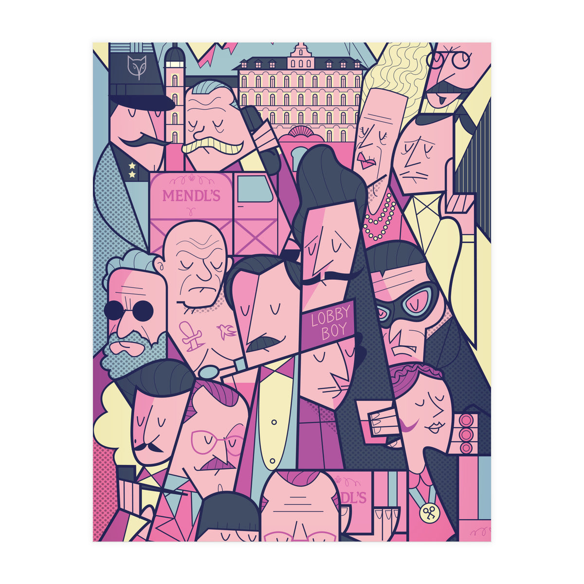 Grand Budapest Hotel (Print Only)