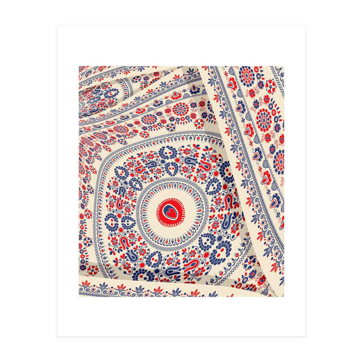 Romanian embroidery background 34 (Print Only)