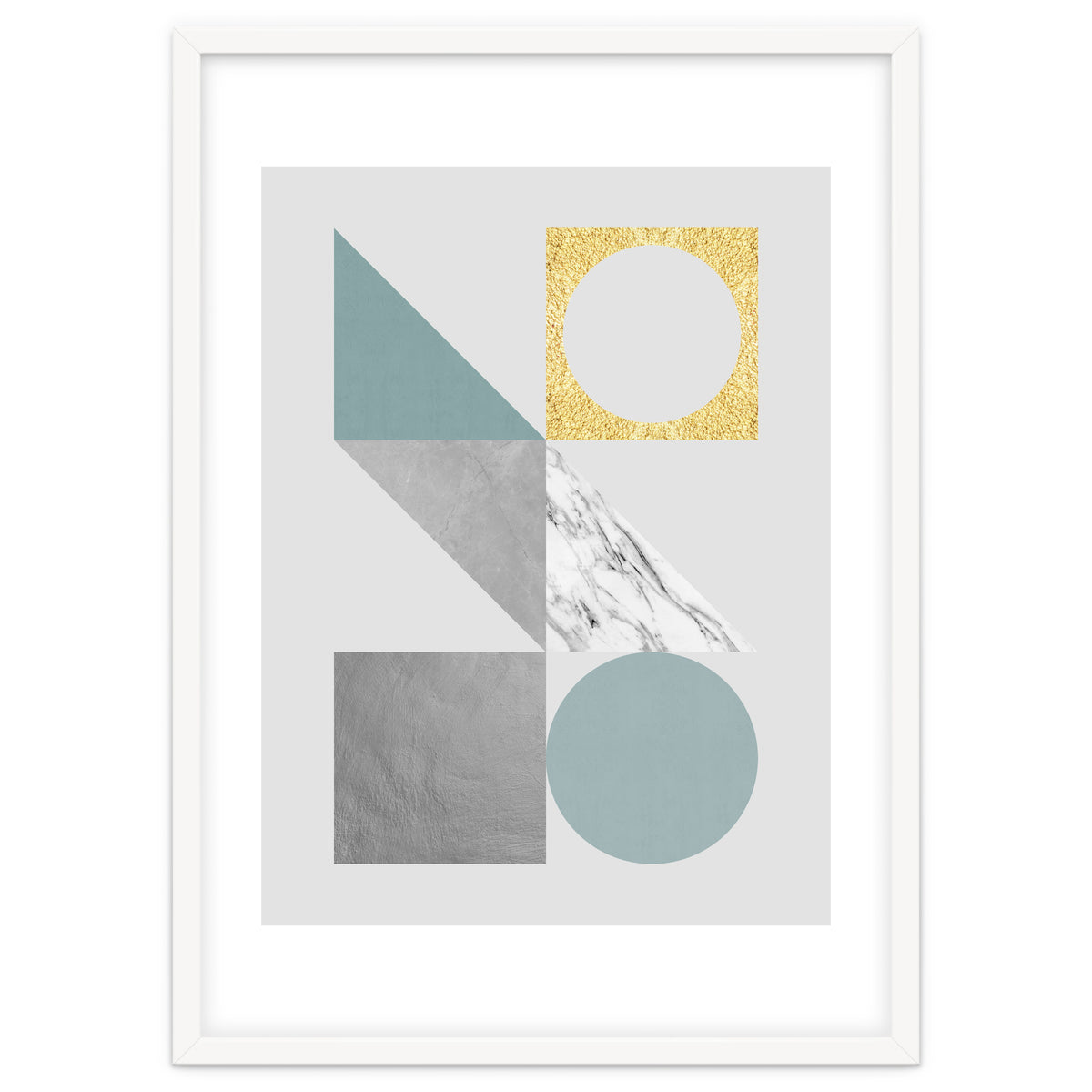 Marble and gold VIII