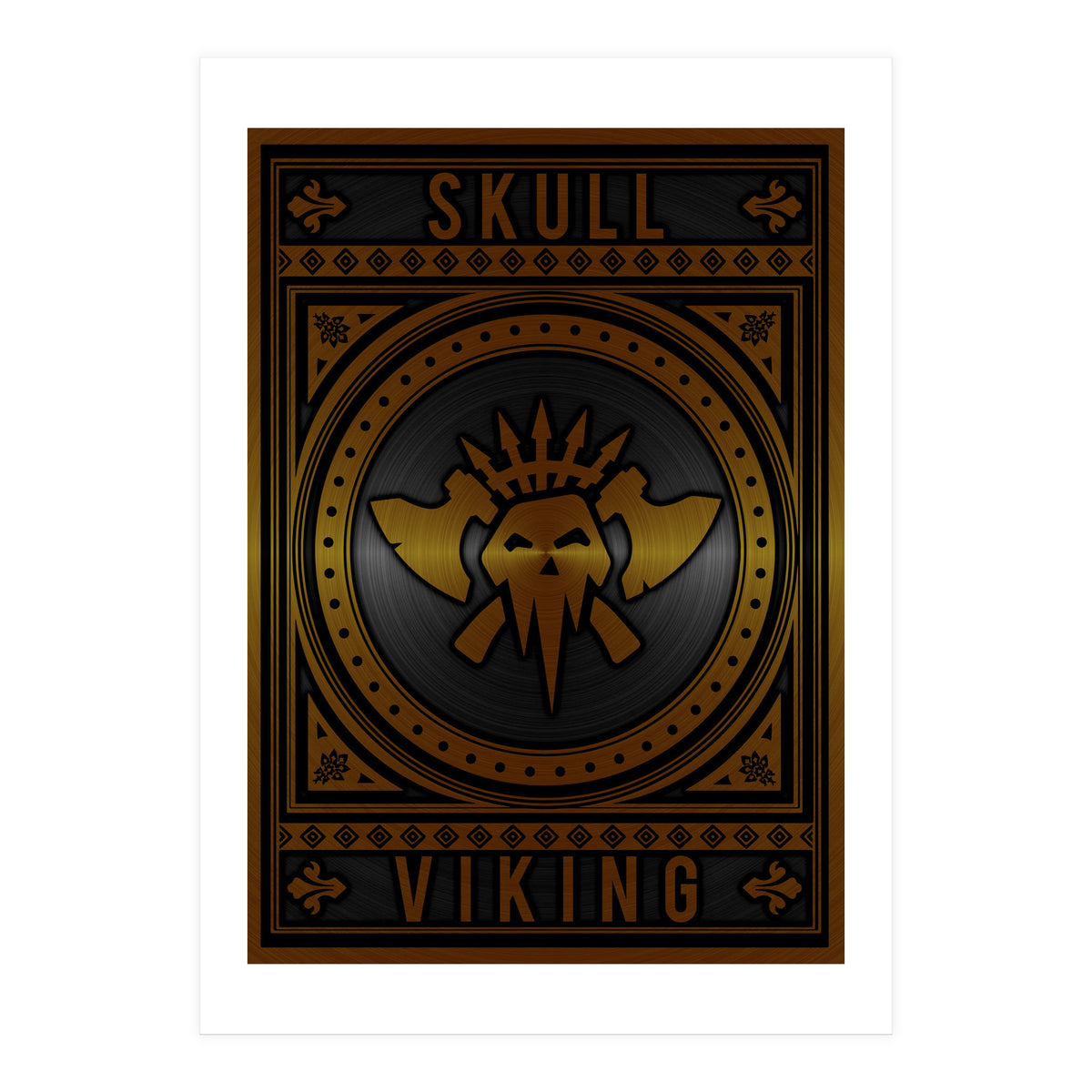 Skull Viking (Print Only)