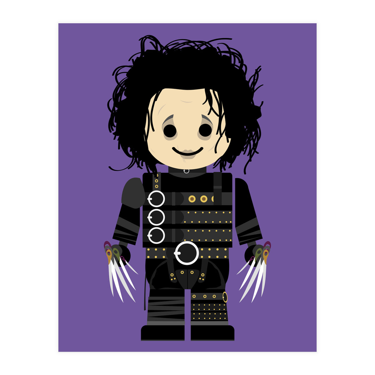 Edward Scissorhands Toy (Print Only)