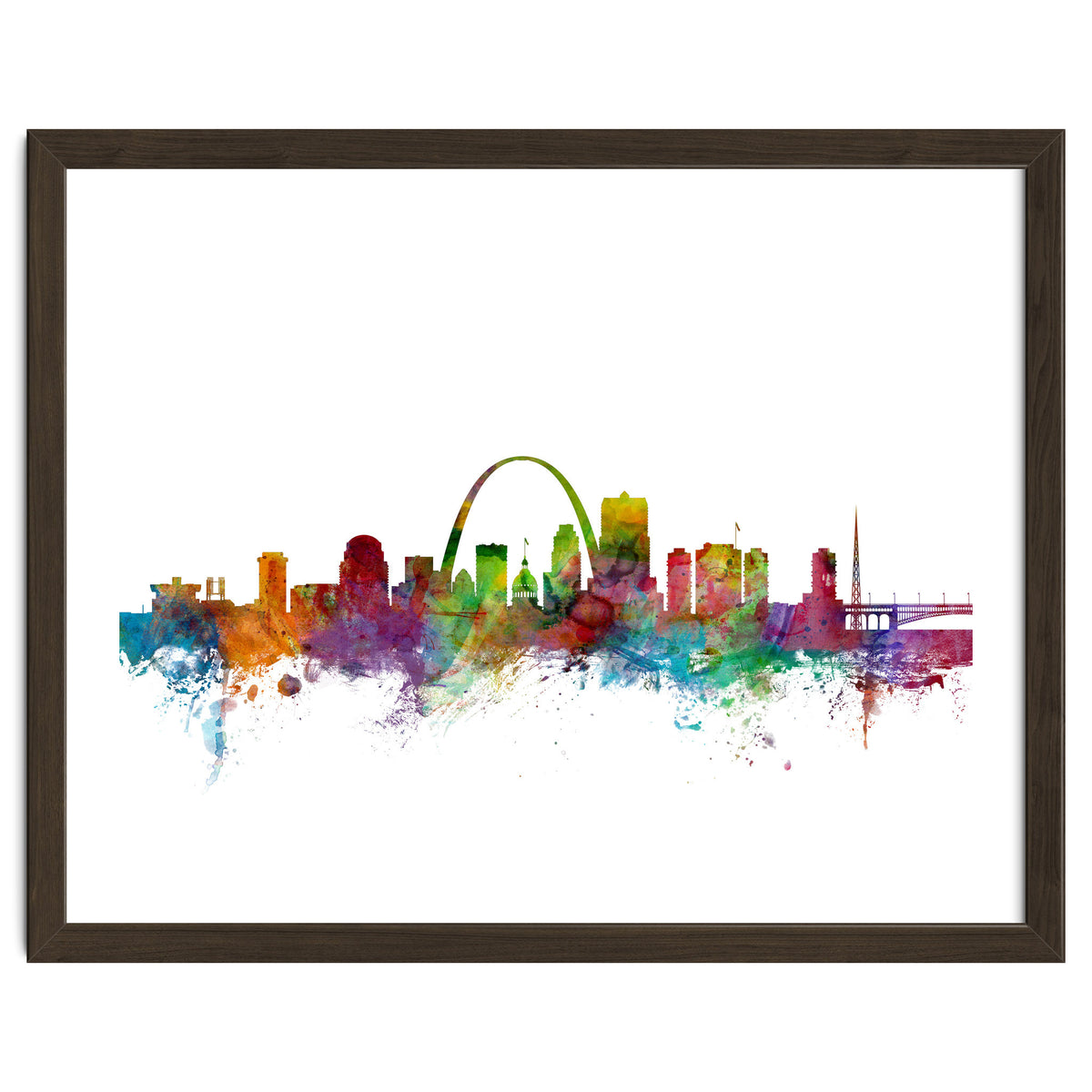 St Louis Missouri Skyline