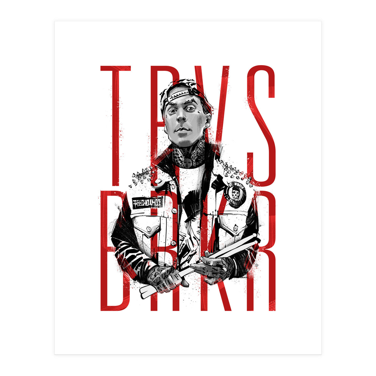 Travis Barker (Print Only)