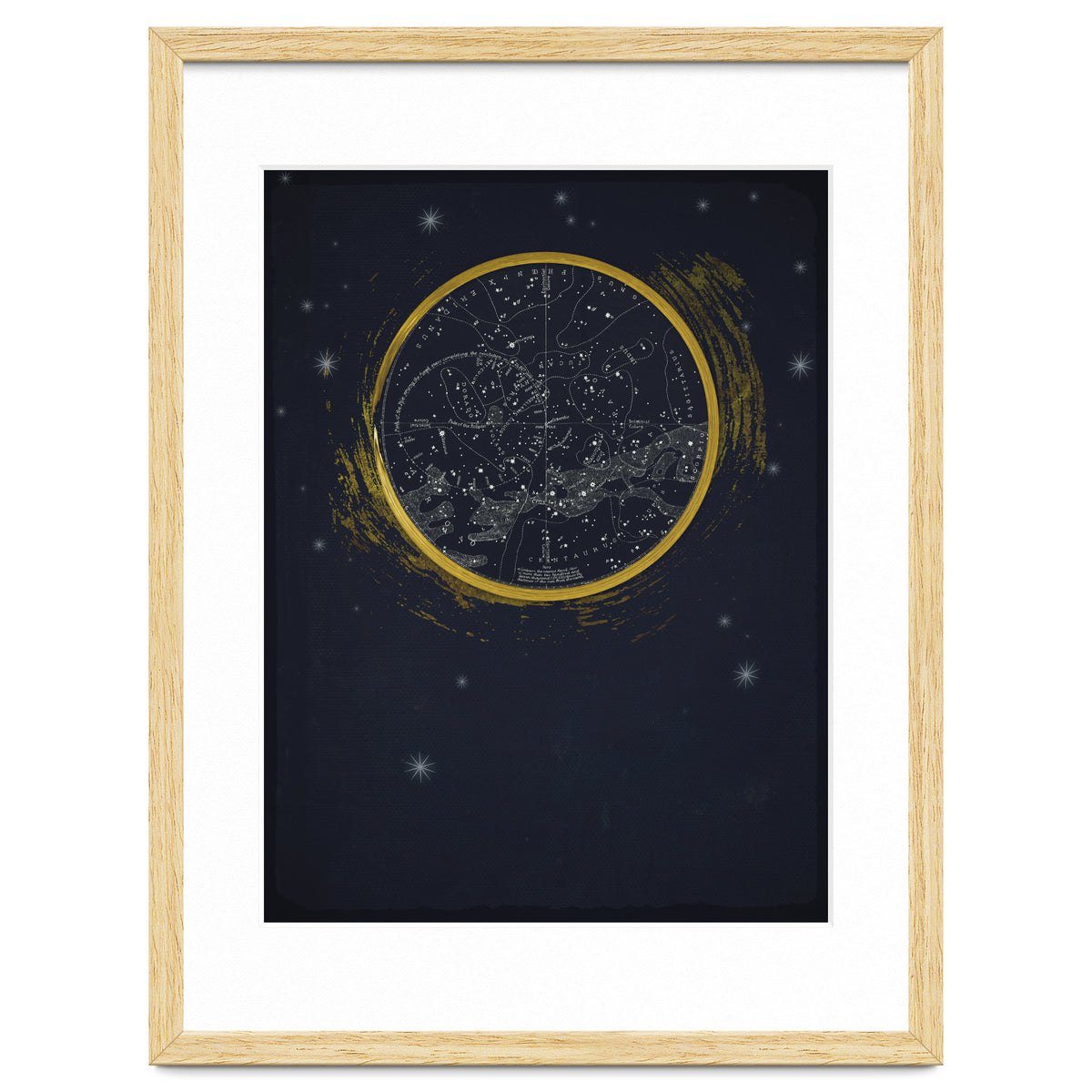 Vintage Cosmos: Star Map