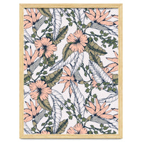 Tropical pattern pastel