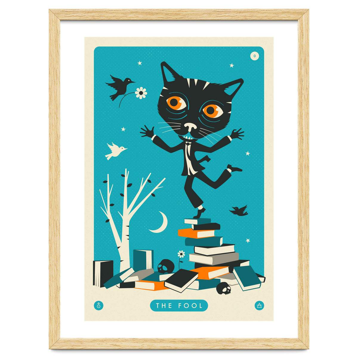 TAROT CARD CAT: THE FOOL