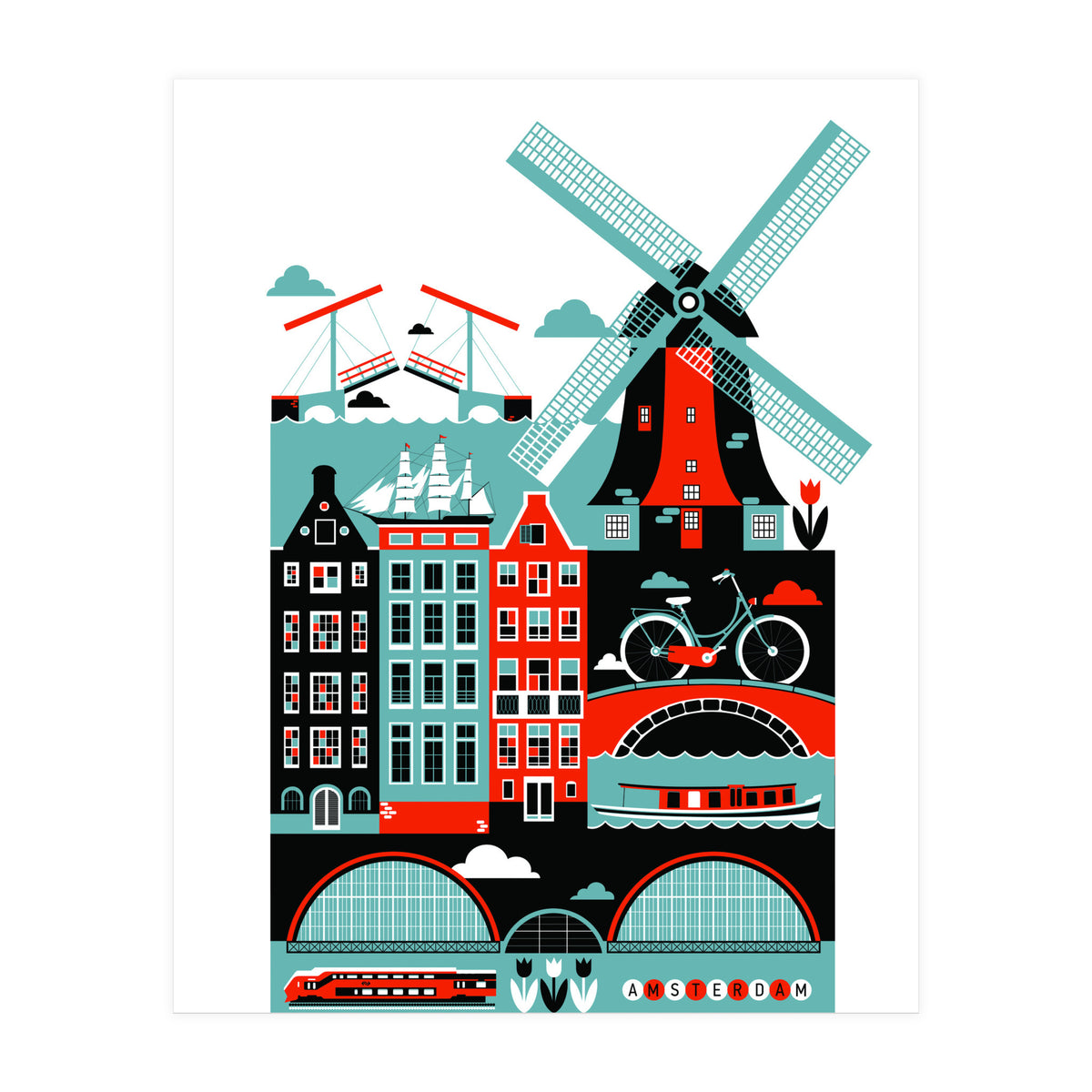 Amsterdam (Print Only)