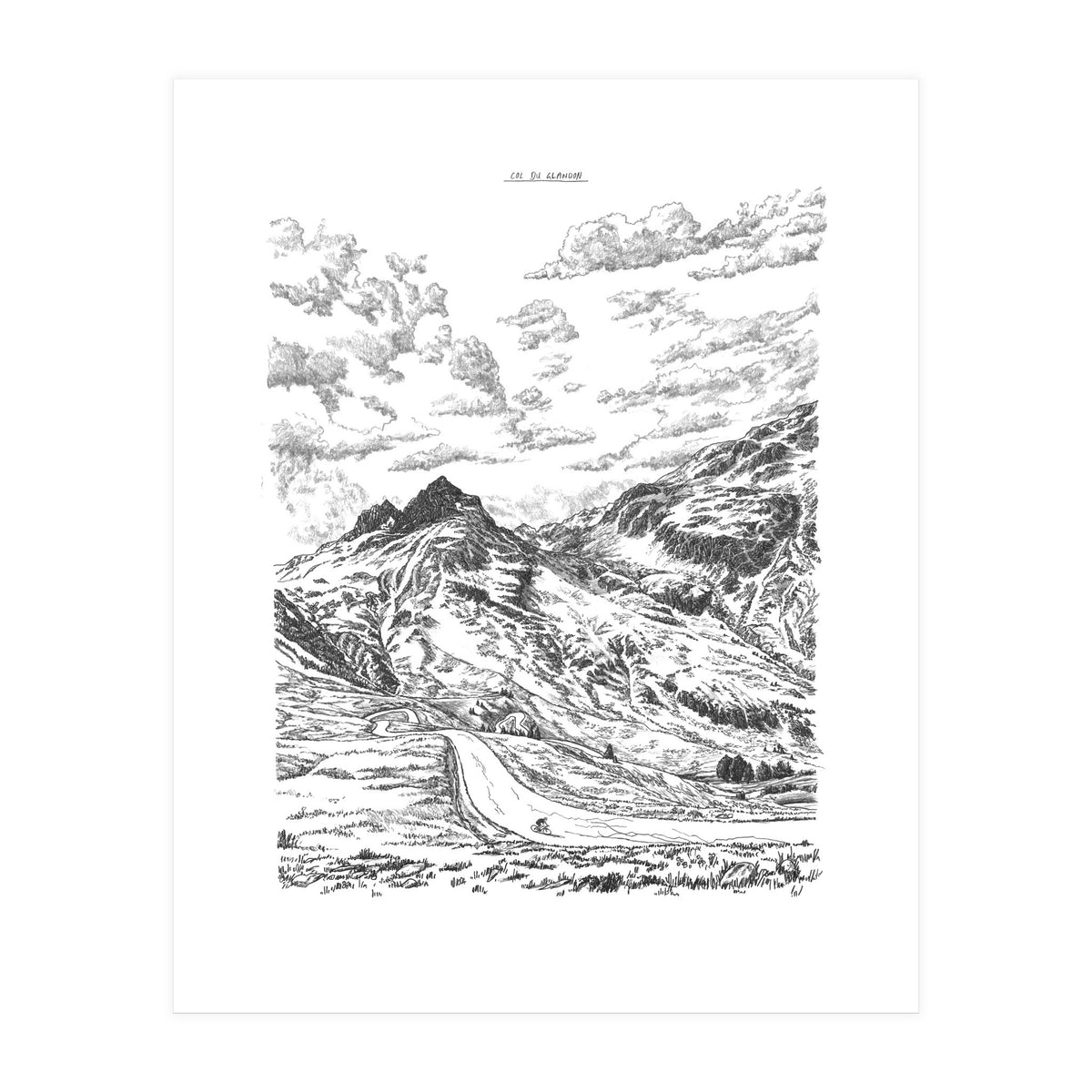 Col Du Glandon (Print Only)