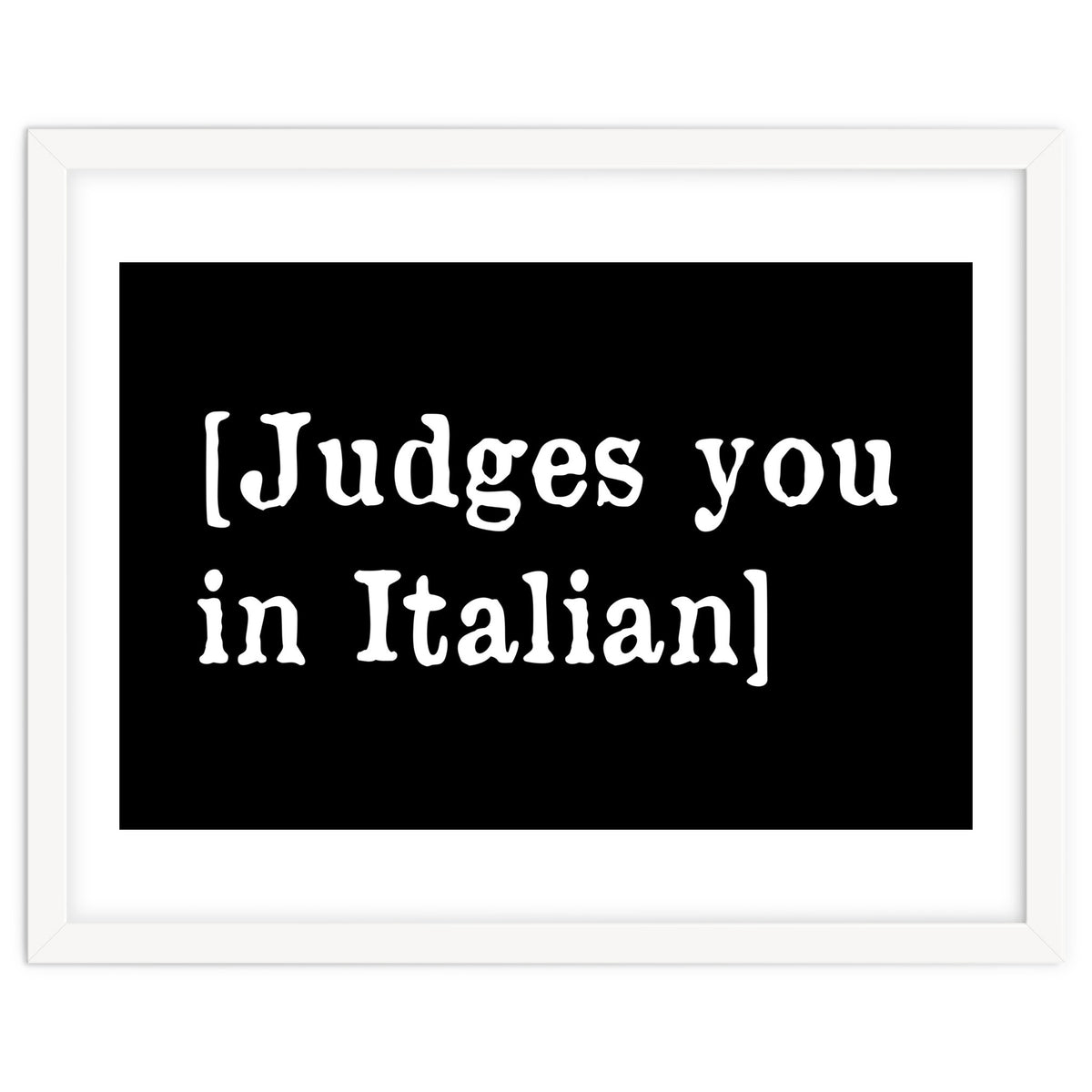 Judges You In Italian