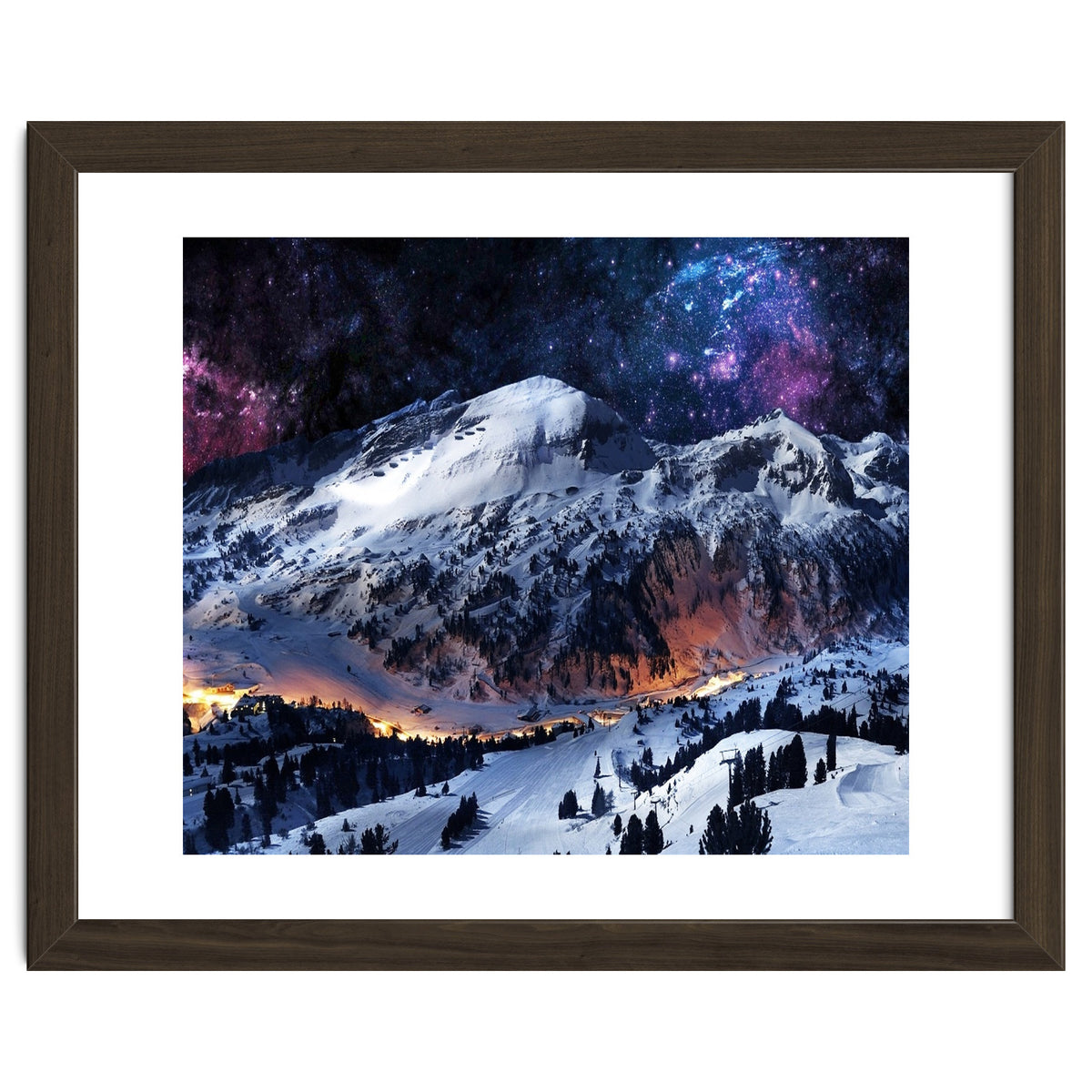 Mountain CALM IN space view