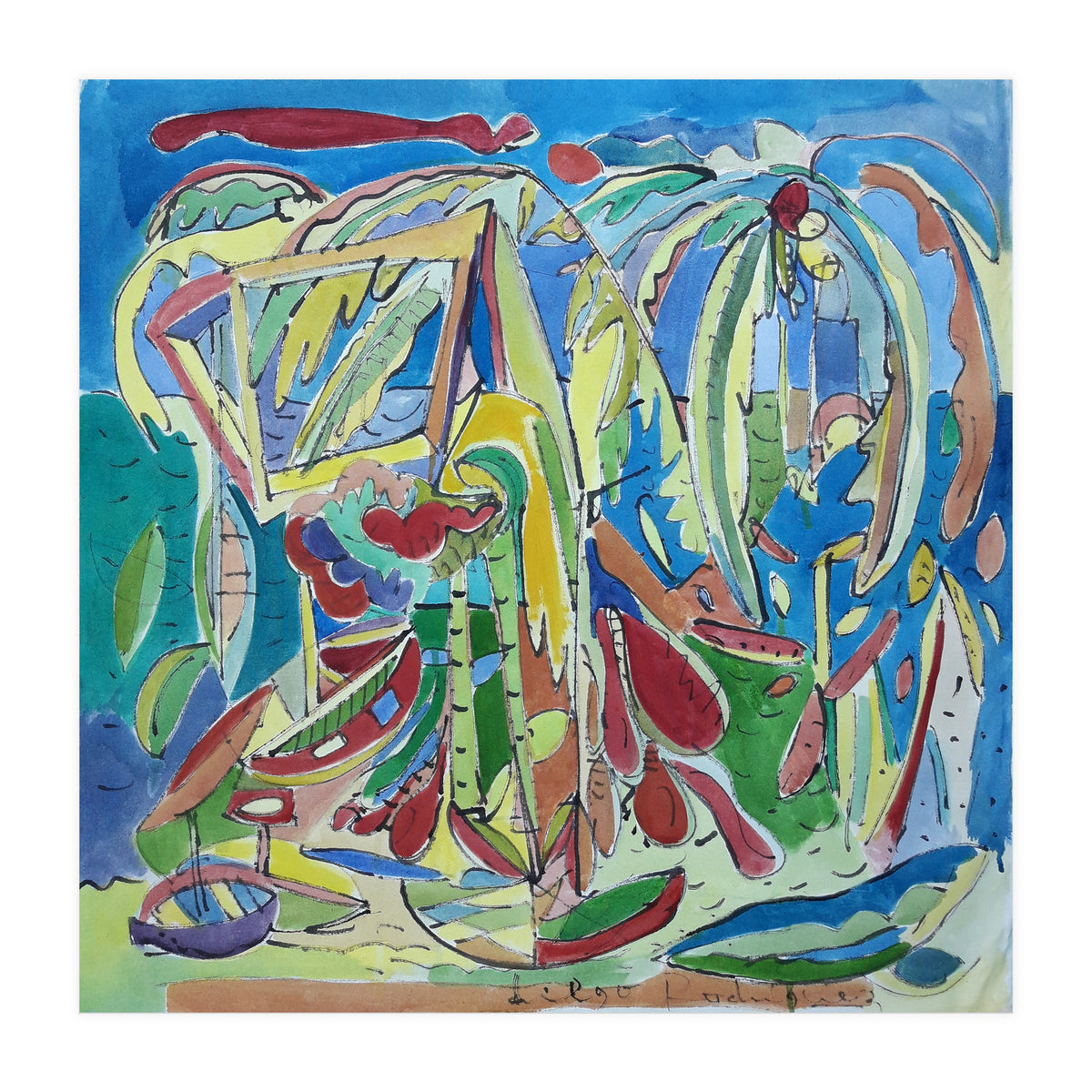 Isla Cubista (Print Only)