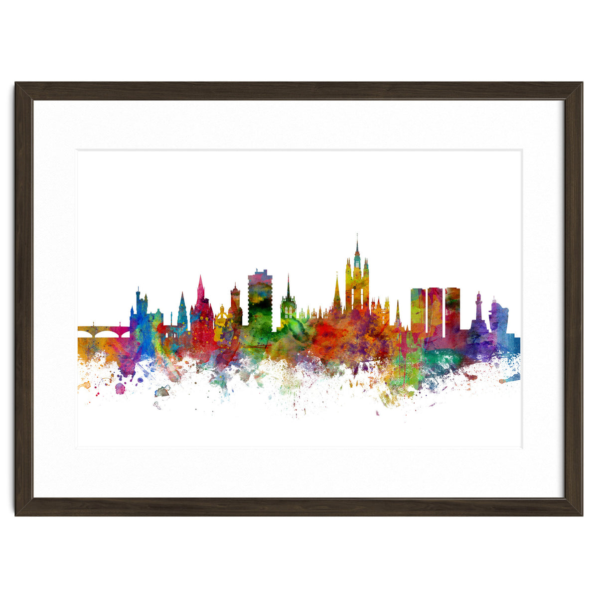 Aberdeen Scotland Skyline