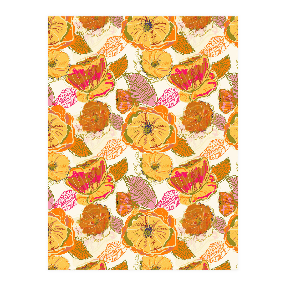 Pattern Floral Pattern (Print Only)