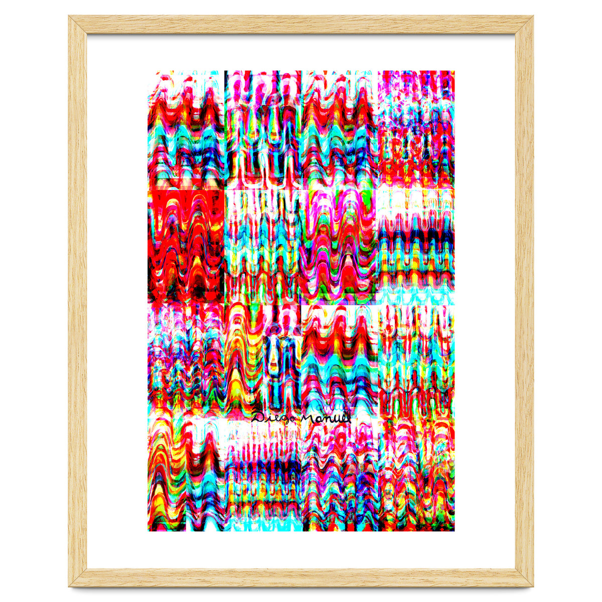 Pop abstract color full