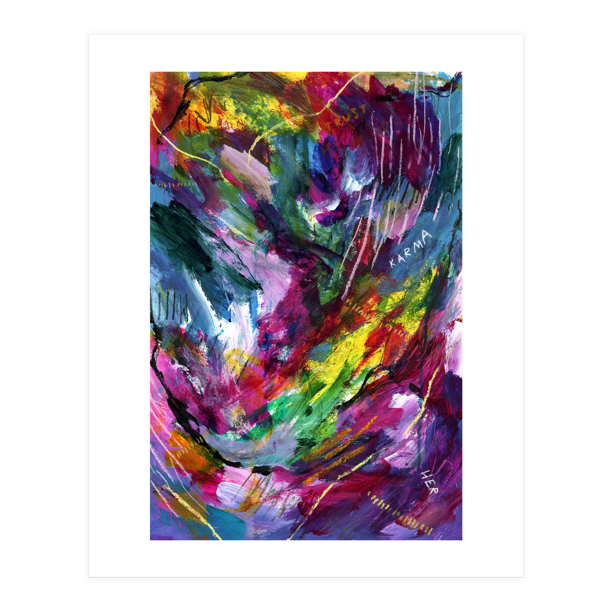 Voices In My Head 2 (Print Only)