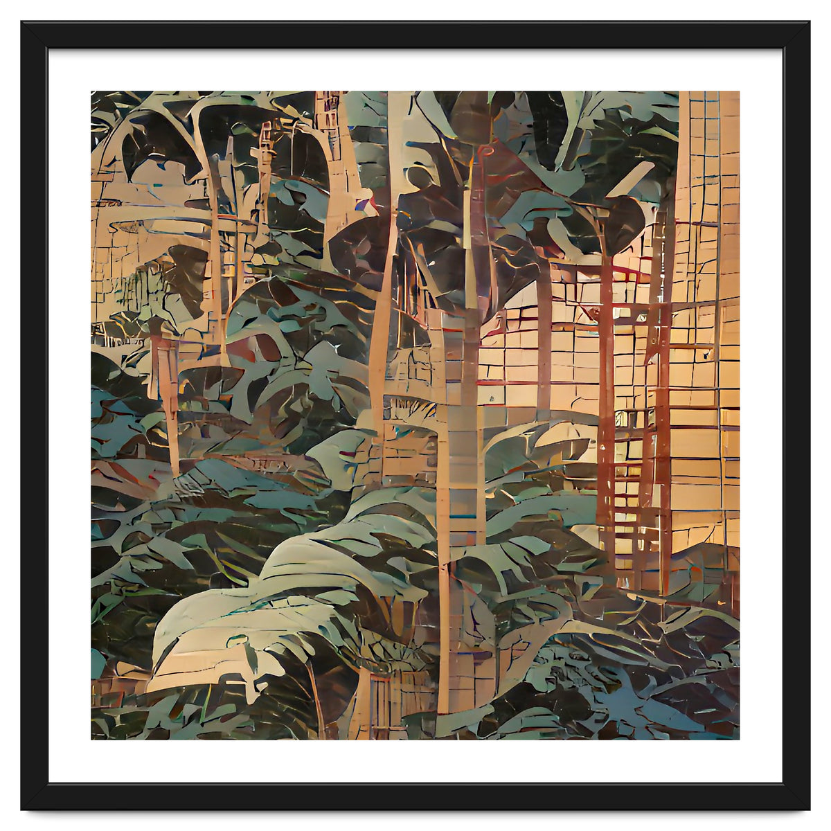 TROPICAL FOREST no4-B - UKIYO-e