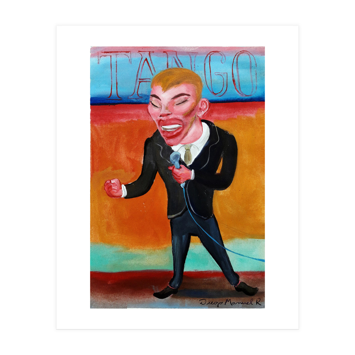 Cantor De Tango B (Print Only)