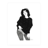 Untitled #44 - Woman in black (Print Only) thumbnail