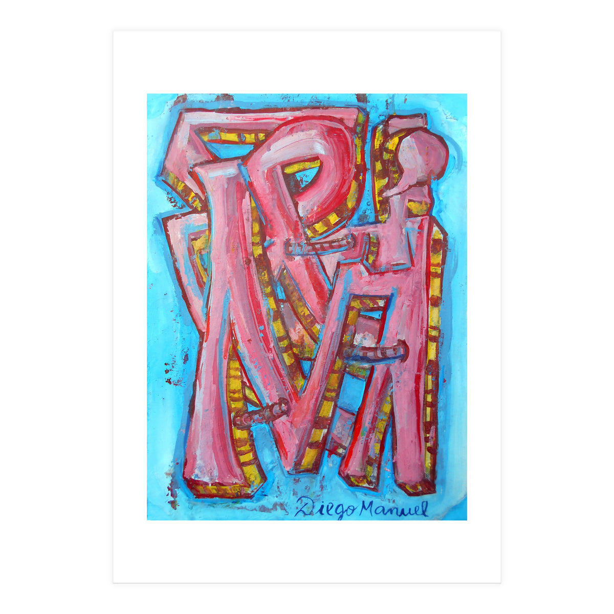 Pop Abstracto 2021 2 (Print Only)