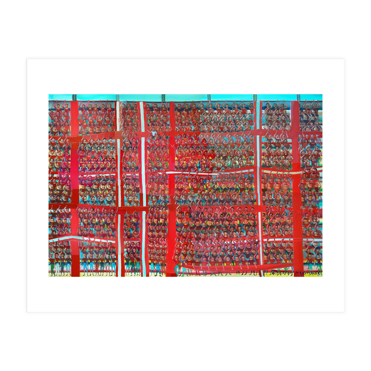 Gran Hinchada Roja (Print Only)