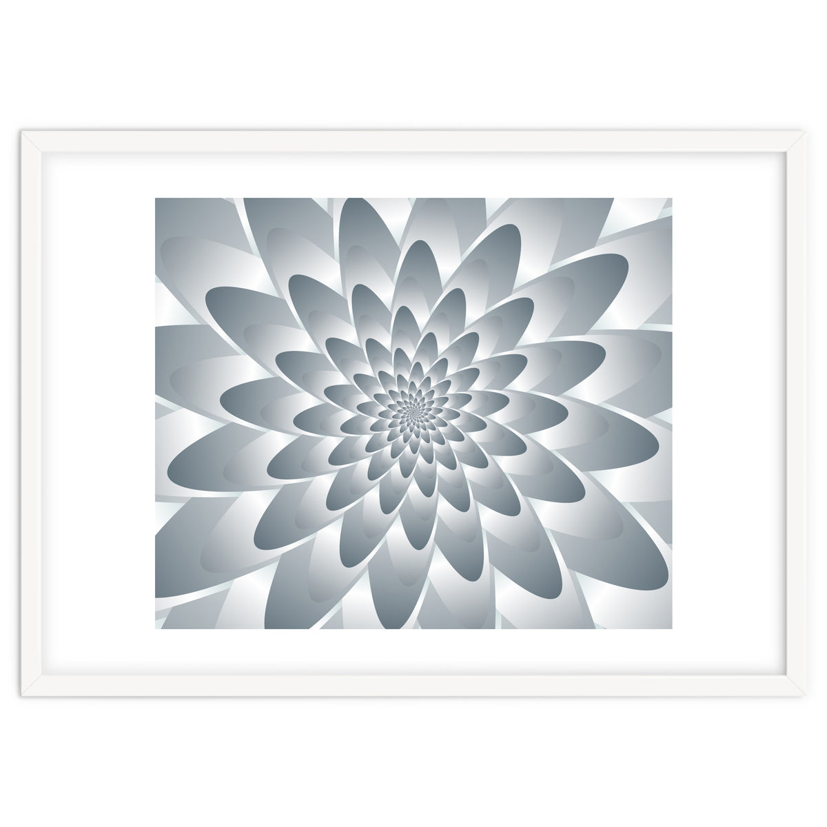 Swirl Flower Pattern