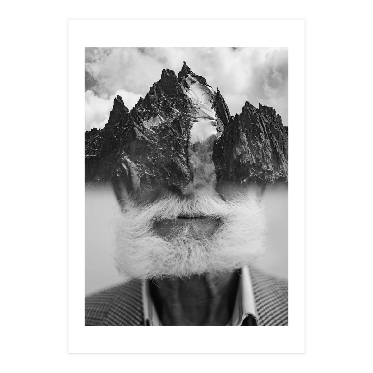 Der Mann Am Berg (Print Only)