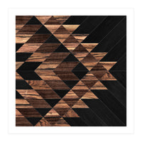 Urban Tribal Pattern No.11 - Aztec - Wood (Print Only)