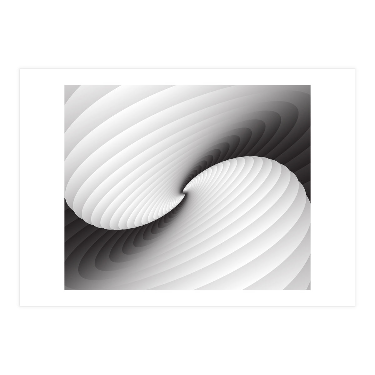 Stair Case Spiral Modern Luxury Spiral (Print Only)